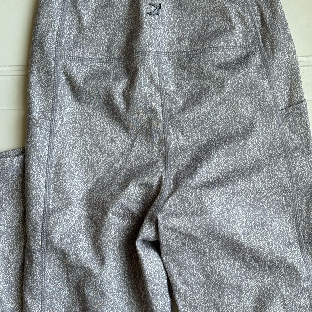 Glyder Taper Leggings Static Grey High Rise Women's Size Extra Small - Picture 6 of 6